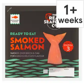 Tesco The real seafood co. smoked salmon 100g offer