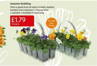 Aldi Autum Bedding offer