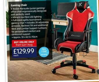 Aldi Gaming Chair offer