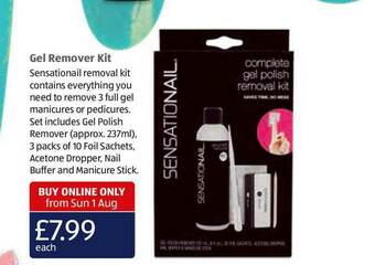 Aldi Gel Remover Kit offer