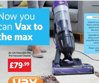 Lidl Air Lift Steerable Pet Pro Vacuum Cleaner offer
