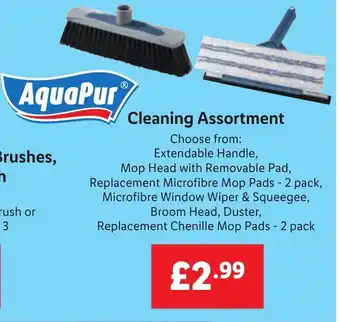 Lidl AquaPur Cleaning Assortment offer