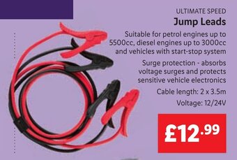 Lidl Ultimate Speed Jump Leads offer