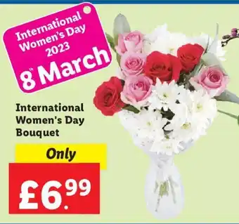 Lidl International Women's Day Bouquet offer