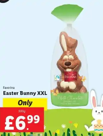 Lidl Favorina Easter Bunny XXL offer
