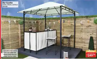 Bar gazebo
