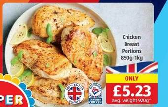 Aldi Chicken breast portions offer