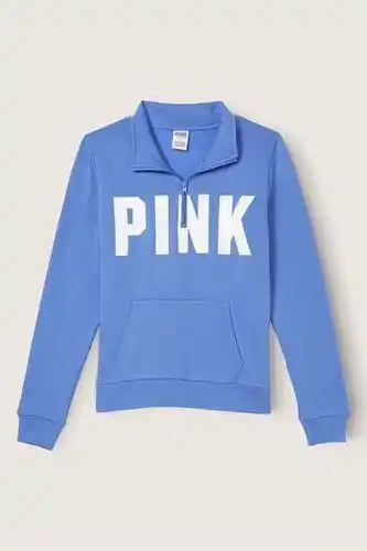 Victoria's Secret Victorias secret pink victoria's secret pink everyday lounge perfect quarter zip jacket offer