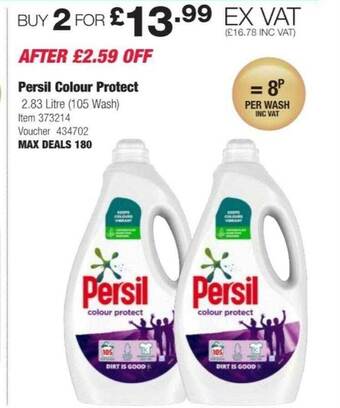 Costco Persil colour protect offer