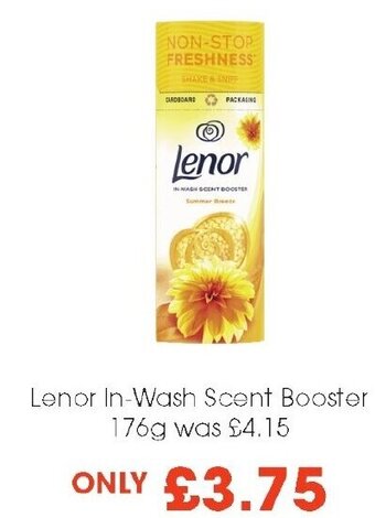 Lenor In-Wash Scent Booster 176g