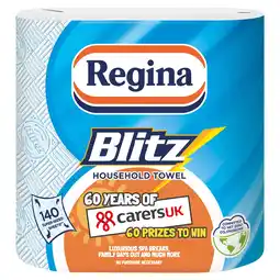 Tesco Regina kitchen towels blitz 2 rolls offer