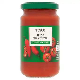 Tesco Tesco spicy pizza topper 190g offer