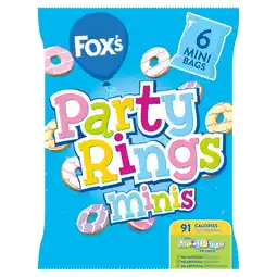 Tesco Fox's mini party rings 120g offer