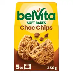 Tesco Belvita soft bakes chocolate chip 250g offer
