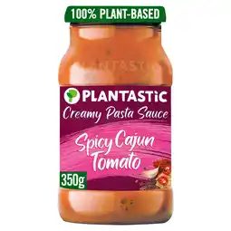 Tesco Plantastic creamy pasta sauce spicy cajun 350g offer