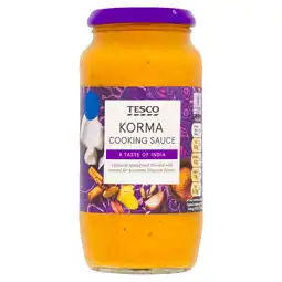 Tesco Tesco korma cooking sauce 500g offer