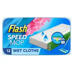 Tesco Flash speed mop refill pads 12 pads offer