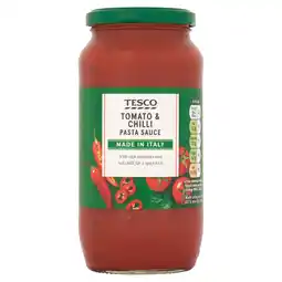 Tesco Tesco tomato & chilli pasta sauce 500g offer