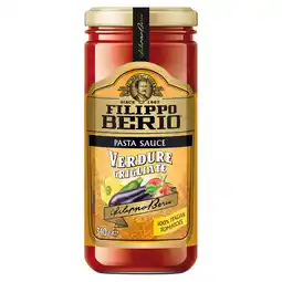 Tesco Filippo berio chargrilled vegetables pasta sauce 340g offer