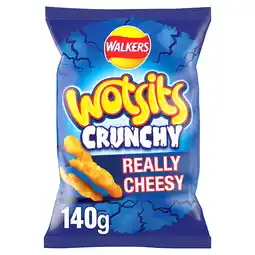 Tesco Walkers wotsits crunchy cheese snacks 140g offer