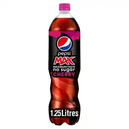 Tesco Pepsi max cherry 1.25l bottle offer