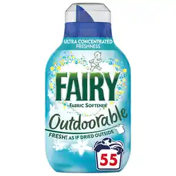 Tesco Fairy outdoorable fabric conditioner 55 washes 770ml offer