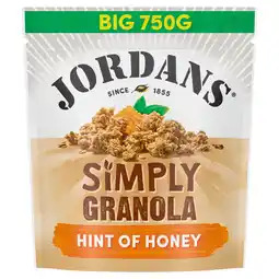 Tesco Jordans simply granola 750g offer