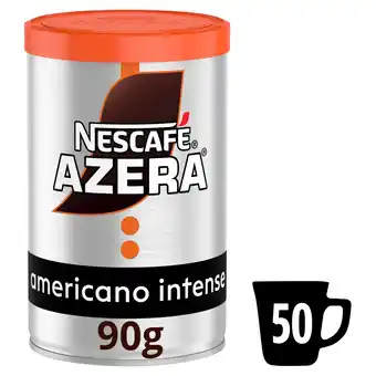 Tesco Nescafe azera americano intense instant coffee 90g offer