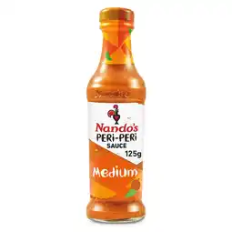 Tesco Nandos medium peri peri sauce 125g offer