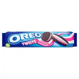 Tesco Oreo twists vanilla & raspberry flavoured biscuit 157g offer
