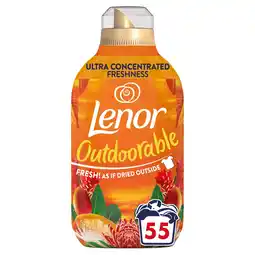 Tesco Lenor outdoorable tropical sunset fabric conditioner 770ml offer