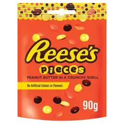 Tesco Reese's pieces peanut butter candy 90g offer