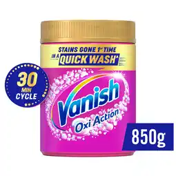 Tesco Vanish gold oxi advance stain remover powder 850g offer
