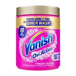 Tesco Vanish gold oxi advance stain remover powder 850g offer