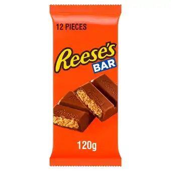 Tesco Reeses extra large bar 120g offer