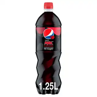 Tesco Pepsi max raspberry 1.25 litre offer