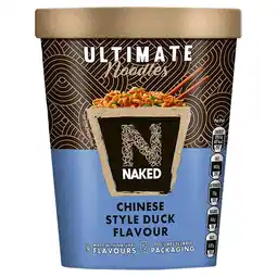Tesco Naked ultimate noodles chinese style duck 90g offer