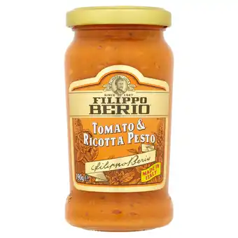 Tesco Filippo berio tomato & ricotta pesto 190g offer