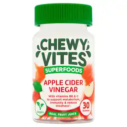 Tesco Chewy vites apple cider vinegar fruit gummies 30 pack offer