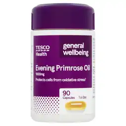 Tesco Tesco evening primrose oil 1000mg x 90 offer