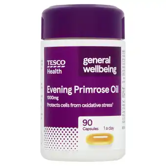 Tesco Tesco evening primrose oil 1000mg x 90 offer