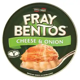 Tesco Fray bentos cheese & onion pie 425g offer