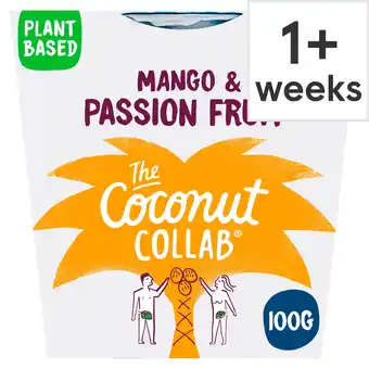 Tesco The coconut collaborative dairy free mango & passion fruit 100g offer