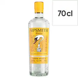 Tesco Sipsmith lemon drizzle gin 70cl offer
