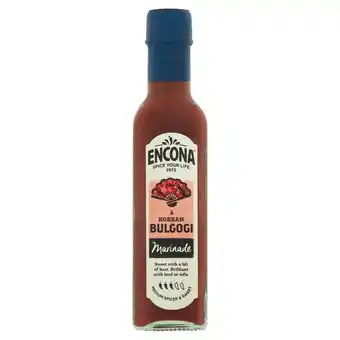 Tesco Encona korean bulgogi marinade 220ml offer