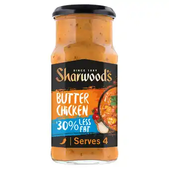 Tesco Sharwoods butter chicken cooking sauce 420g offer