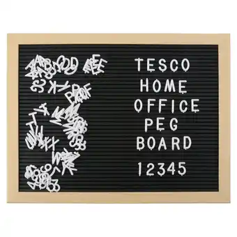 Tesco Tesco home office peg board offer