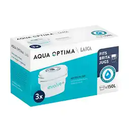 Tesco Aqua optima evolve+ filter cartridge 3 pack offer