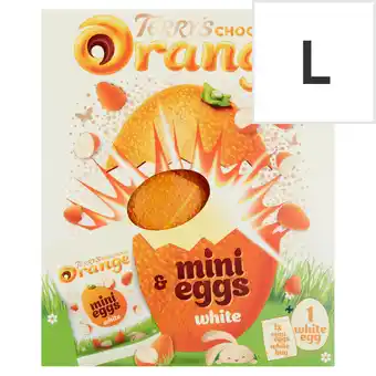 Tesco Terry's chocolate orange white chocolate egg 230g offer