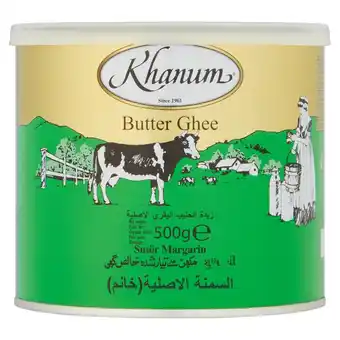 Tesco Khanum pure butter ghee 500g offer
